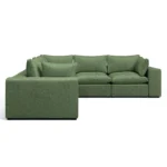 Ringer Basil Green 5 Seater L-Seat - Image 5