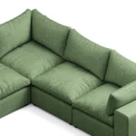 Ringer Basil Green 5 Seater L-Seat - Image 7