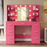 Gina Pink Dressing Table