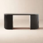 Ruggy Black Office Desk - Image 6