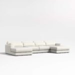 Nawo Ivory U-Sectional Sofa - Image 4