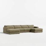 Nawo Olive U-Sectional Sofa