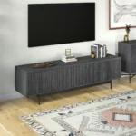 Londa 7 feet Charcoal Tv Stand - Image 7