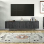 Londa 7 feet Charcoal Tv Stand
