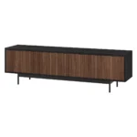 Londa 7 feet Walnut Tv Stand - Image 4