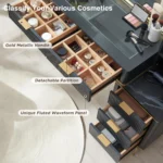 Rembo Dark Grey Dressing Table - Image 4