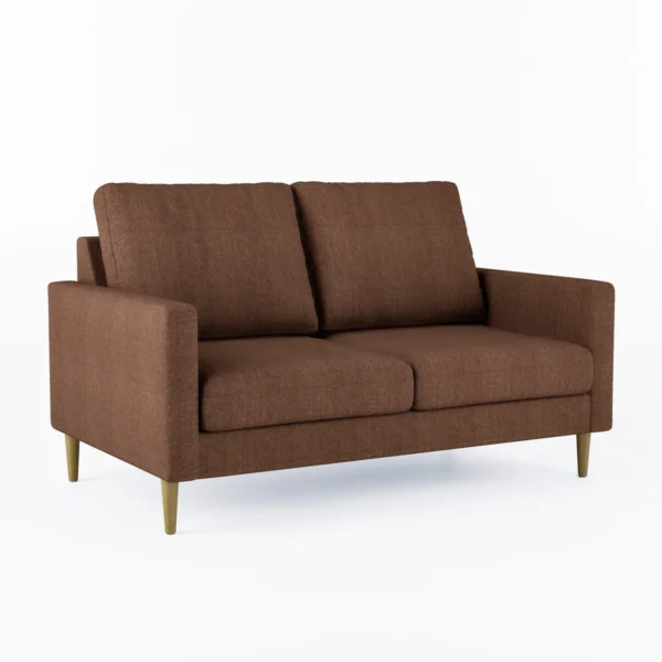 Aruda Umber Brown 2 Seater