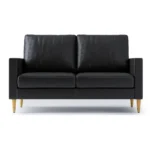 Aruda Black (leather) 2 Seater - Image 2