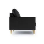Aruda Black (leather) 2 Seater - Image 3