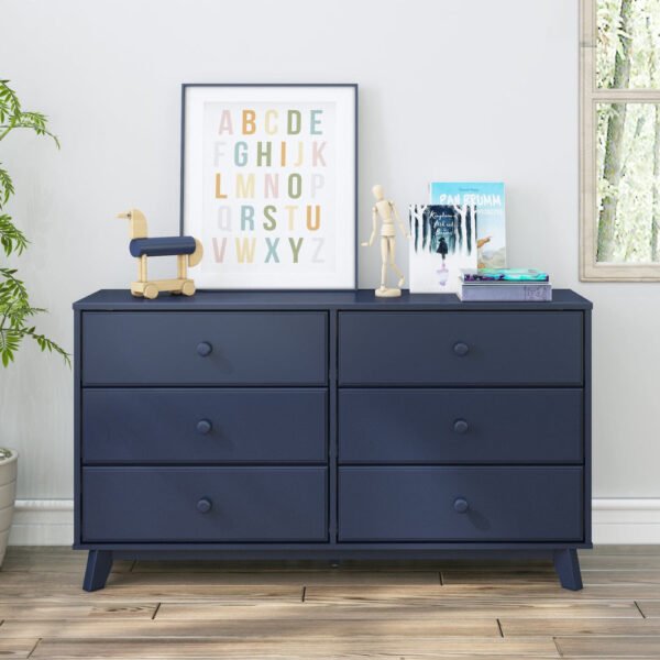Tena Blue 6-Drawer