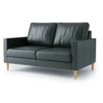Aruda Juniper Green lather 2 Seater - Image 4