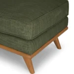 Arbour Basil Green Ottoman - Image 2