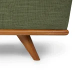 Arbour Basil Green Ottoman - Image 3