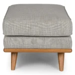 Arbour Stone Gey Ottoman - Image 3