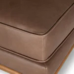Arbour Mocha (leather) Ottoman - Image 5