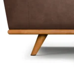 Arbour Mocha (faux leather) 2 Seater - Image 2