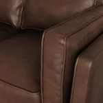 Arbour Mocha (faux leather) 2 Seater - Image 3