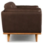 Arbour Mocha (faux leather) 2 Seater - Image 4