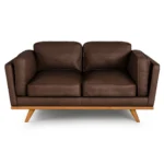 Arbour Mocha (faux leather) 2 Seater - Image 6
