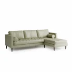 Mesh Oyster (tufted leather) L-Seat