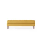 Mesh Canary Yellow (tufted) Bench - Image 2