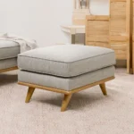 Arbour Stone Gey Ottoman