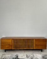 Brahim 6ft hardwood tv stand